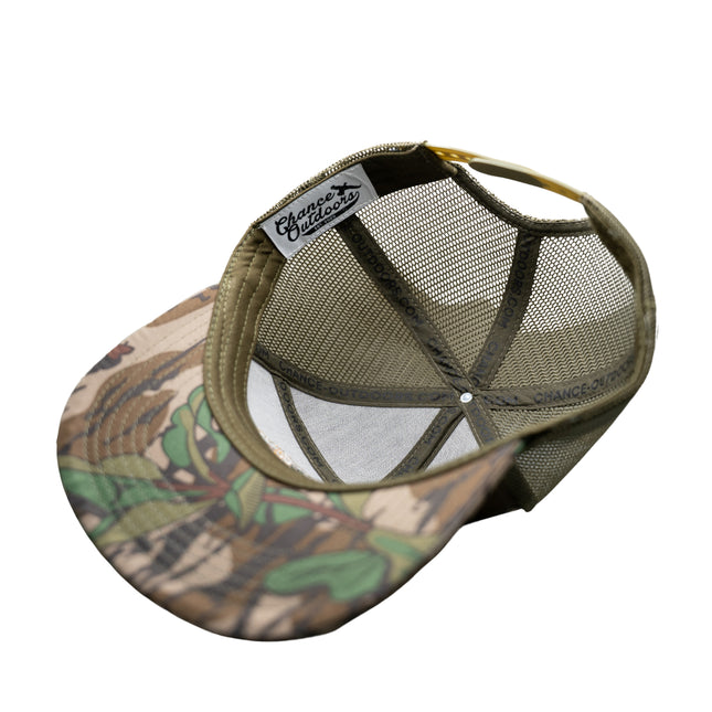 Crossbone Turkey Greenleaf 7 Panel Hat