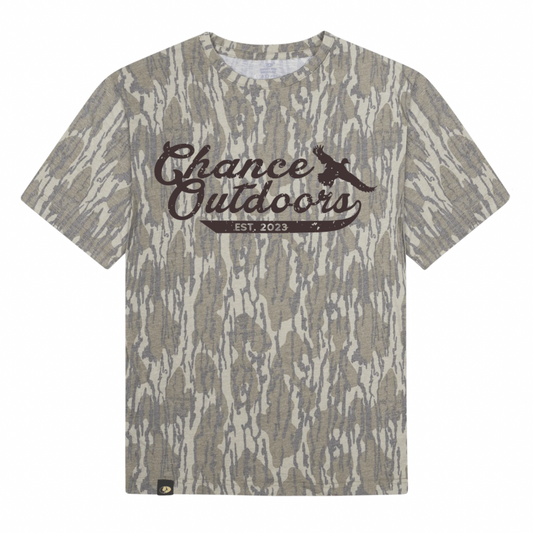 Washed Mossy Oak Bottomland SS T-Shirt