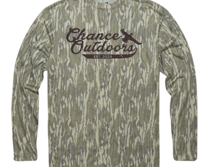 Washed Mossy Oak Bottomland LS T-Shirt