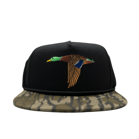 Mallard Bottomland/Black Rope Hat