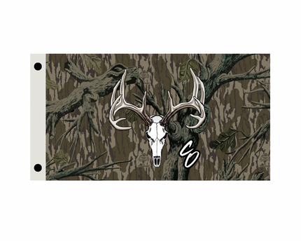Skull Treestand Flag