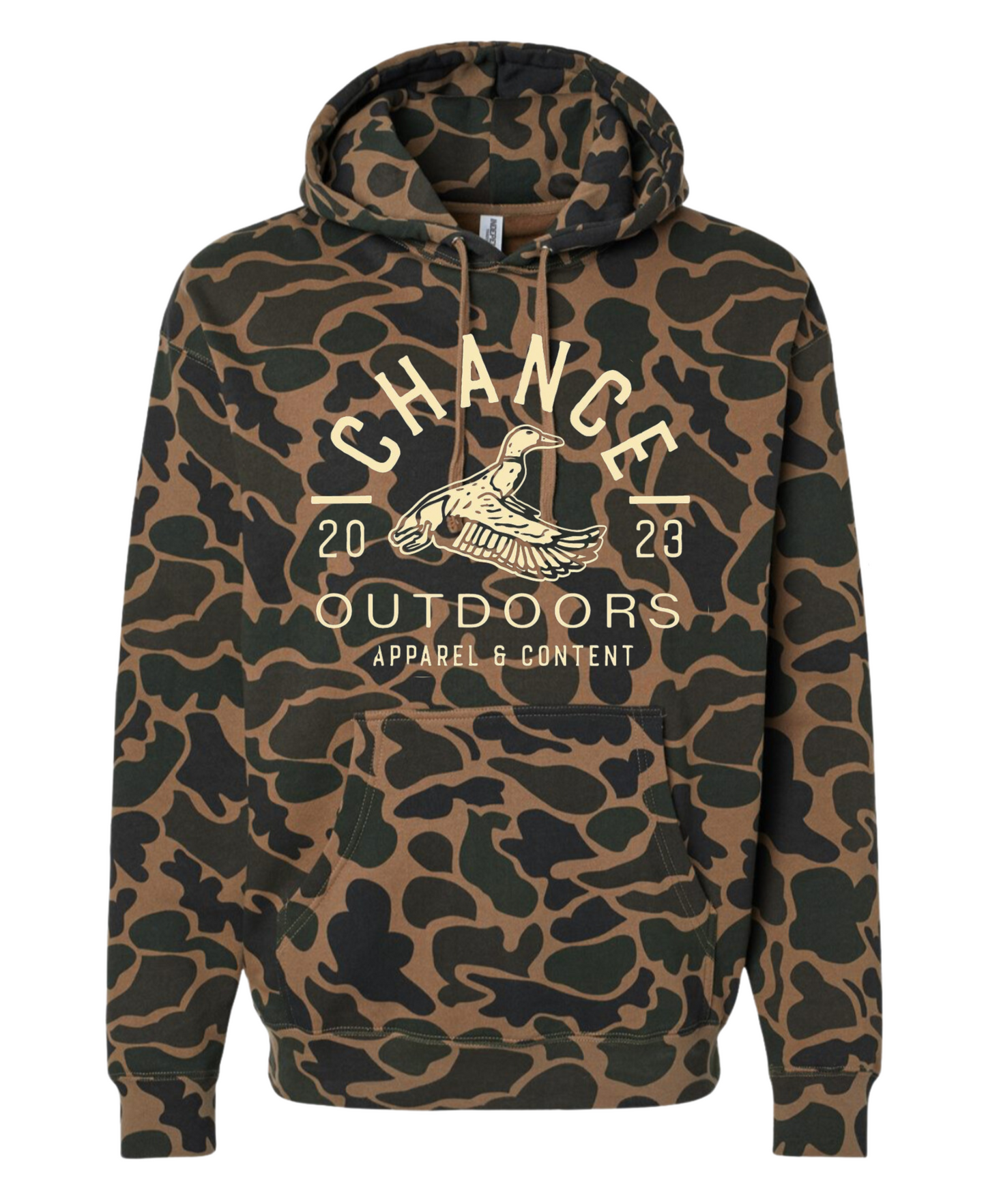 Old School Camo Hoodie