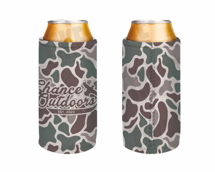Duck Camo Neoprene Koozie