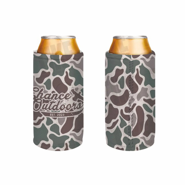 Duck Camo Neoprene Koozie