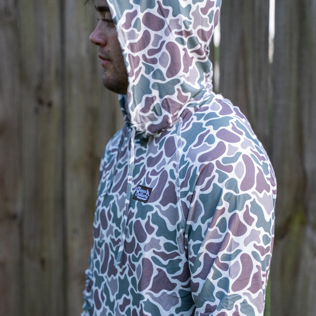 Duck Camo Bamboo Hoodie