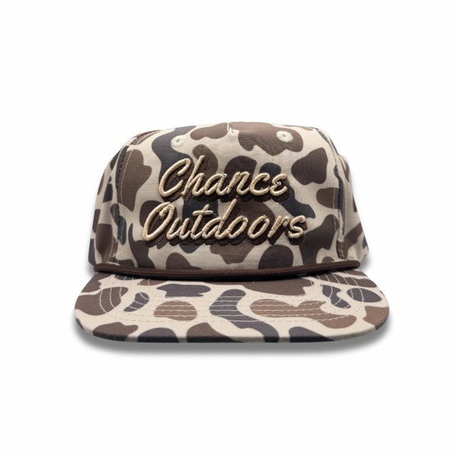 Youth Old School Camo Rope Hat