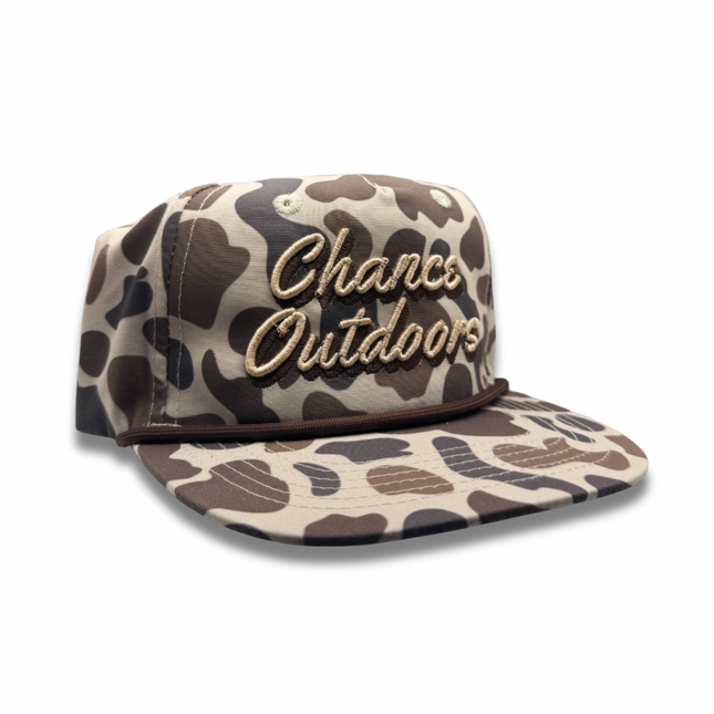 Youth Old School Camo Rope Hat