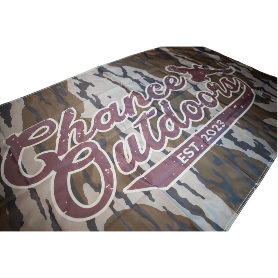 Chance Outdoors Bottomland Script Flag