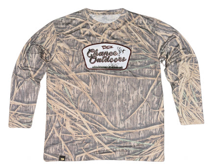 Washed Mossy Oak Shadowgrass LS T-Shirt