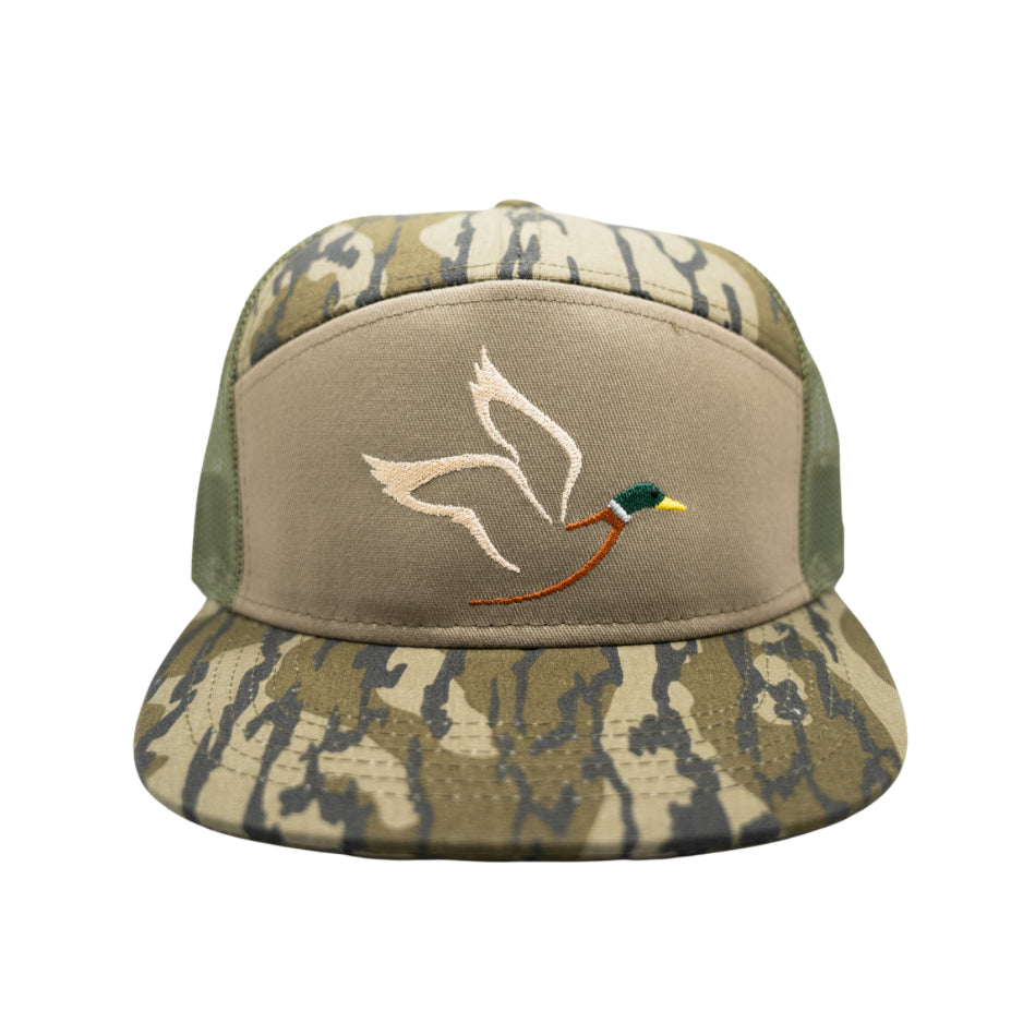 Mallard Bottomland 7 Panel Hat